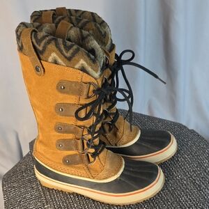 Sorel Women's Joan of Arctic Black waterproof insulated Boots